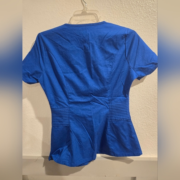 Jaanuu Royal Blue Scrub Top XS - Picture 3 of 3